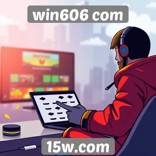 Facilidade de navegação no site Win606 com
