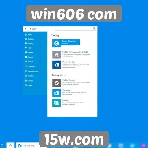 Análise da interface do usuário no site win606 com
