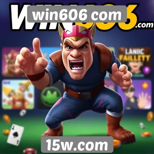 Variedade de jogos oferecidos por win606 com