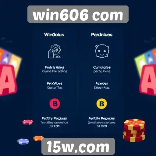 Comparativo entre win606 e outros sites de jogos