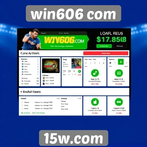 Funcionalidades do site win606 com para apostadores